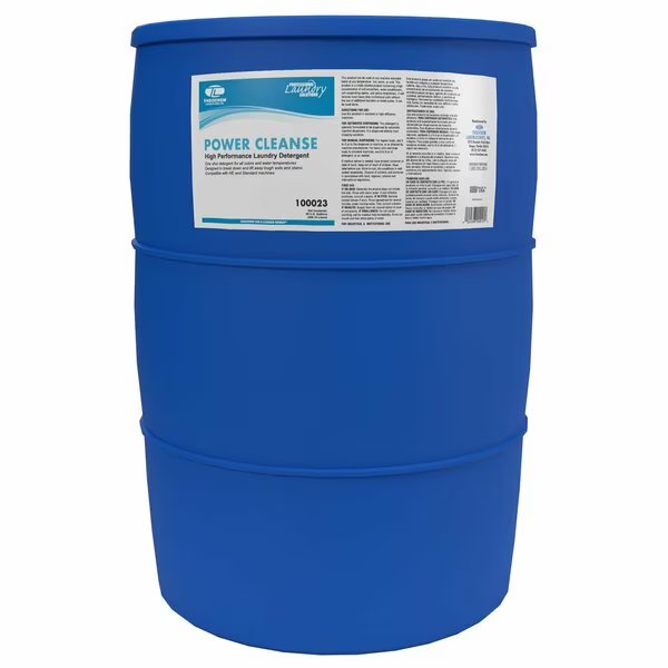 Laundry Detergent, 55 gal Plastic Drum, Liquid, Odourless, Blue, Theochem, Mfr#: 100023-99990-53